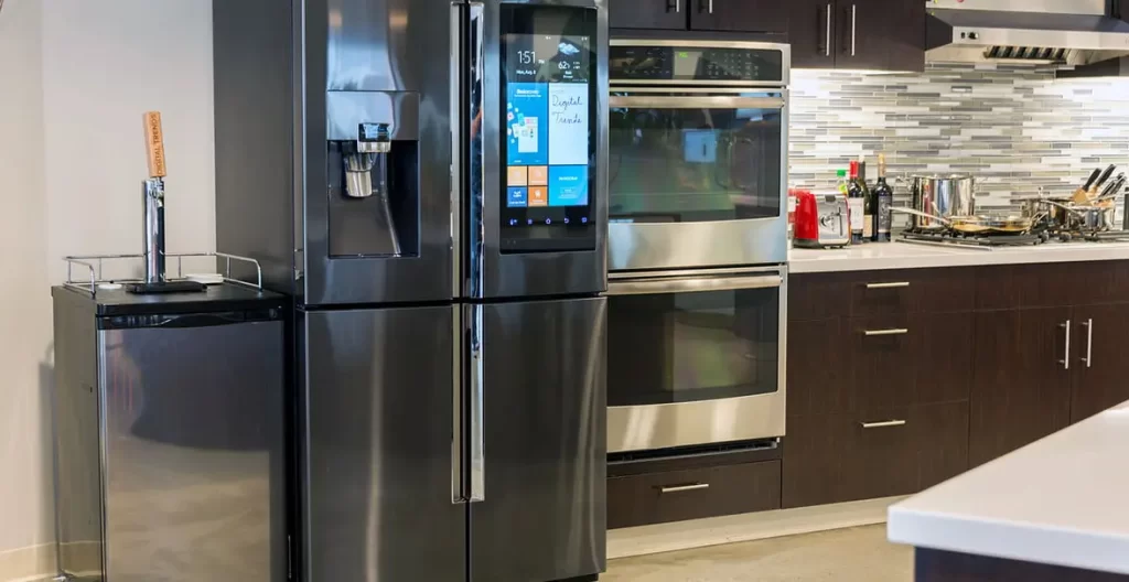 Why doesn't the beeping of the Samsung side refrigerator stop