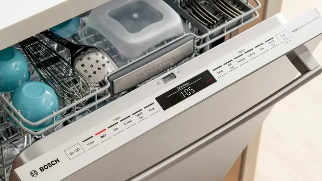 How to adjust the water hardness in the dishwasher