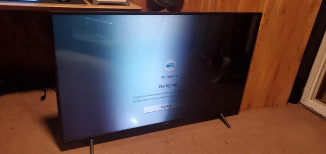 Signs of TV backlight failure