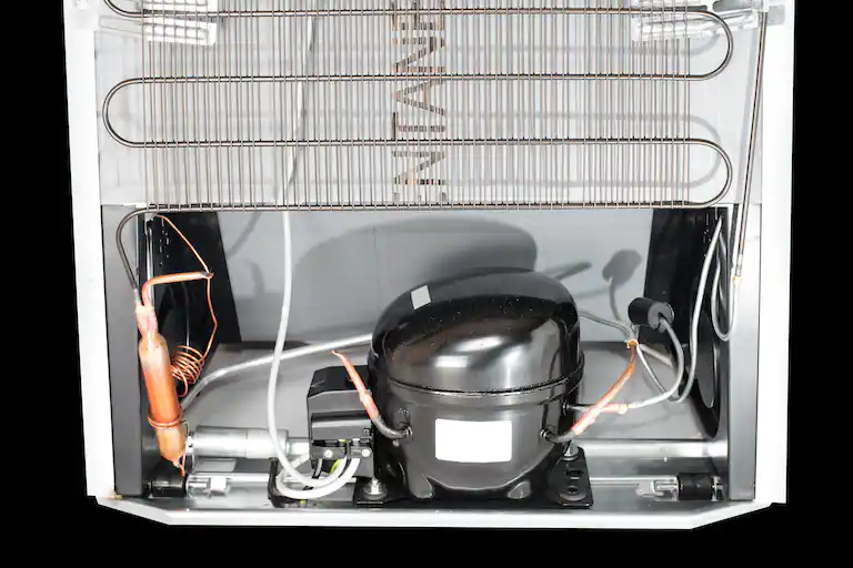 What harm does overheating of the refrigerator motor do to the device