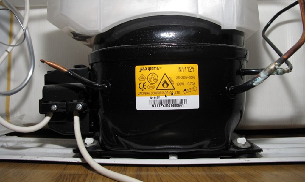 Testing the health of the refrigerator motor