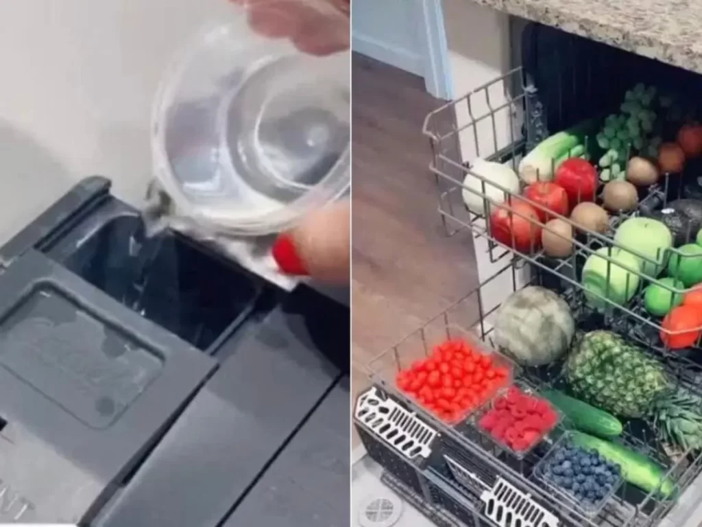 شستن میوه و سبزیجات در ماشین ظرفشویی