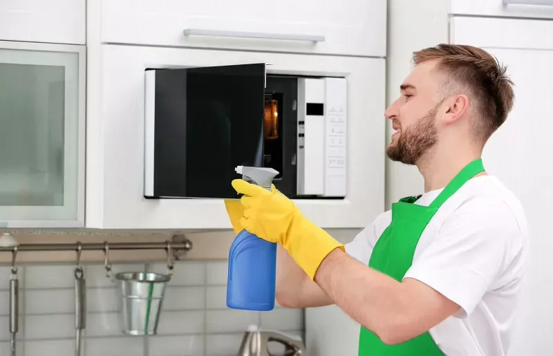 Microwave cleaning tutorial