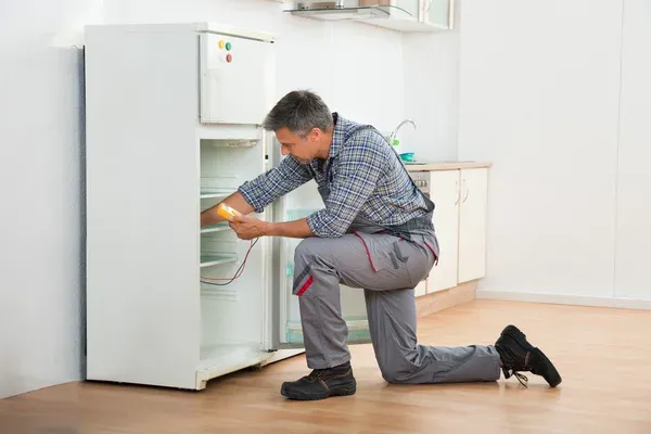 What are the common symptoms of a burnt refrigerator