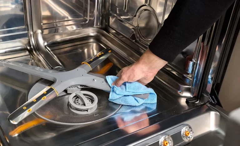Cleaning the dishwasher drain