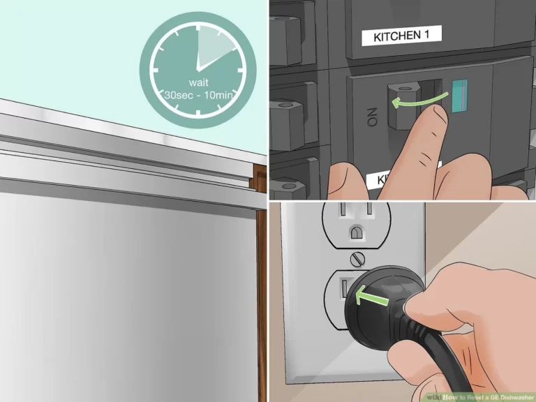 ریست ماشین ظرفشویی با قطع برق