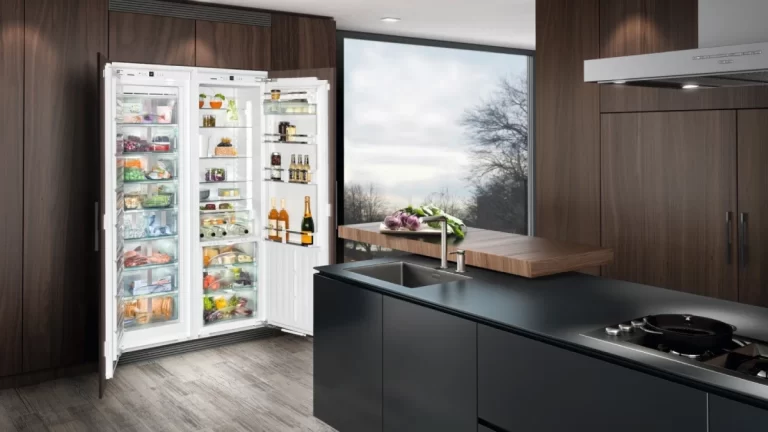 Enough space for a side-by-side refrigerator