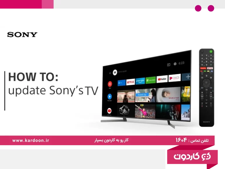 Update Sony TV online or with flash