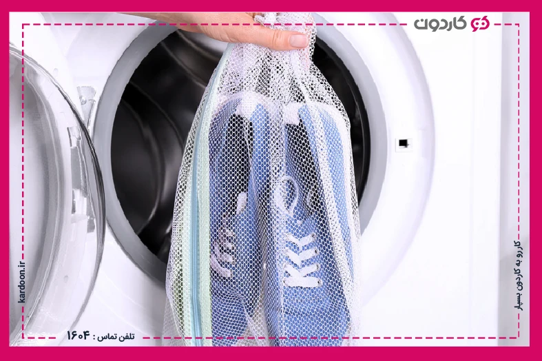 Linen washing liquid in the washing machine