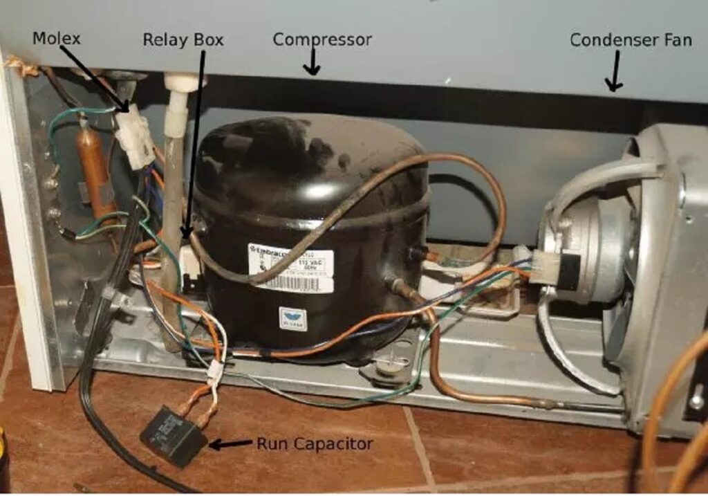 How to test if the refrigerator start relay is healthy