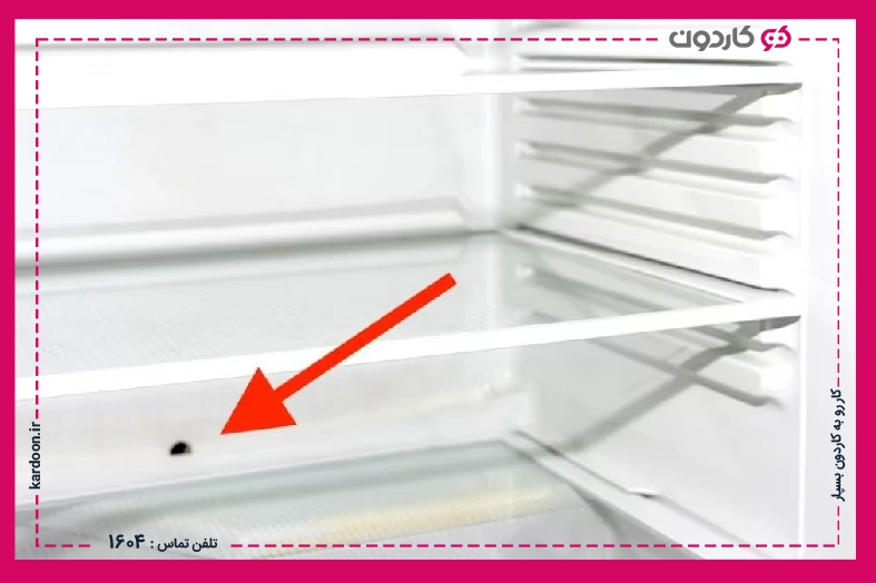 What is the function of the drain pipe of the refrigerator