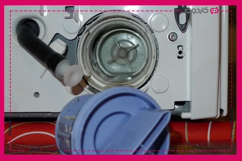 Learning to test the drain pump of the washing machine