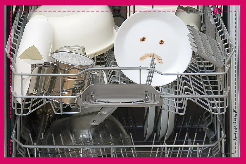Methods of removing water stains on dishes in the dishwasher