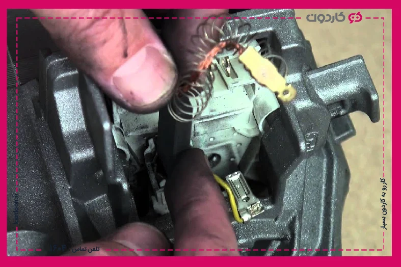 Important safety tips when replacing the washing machine motor coal