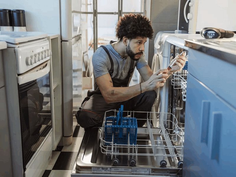 What is the reason for not drying the dishes by the dishwasher