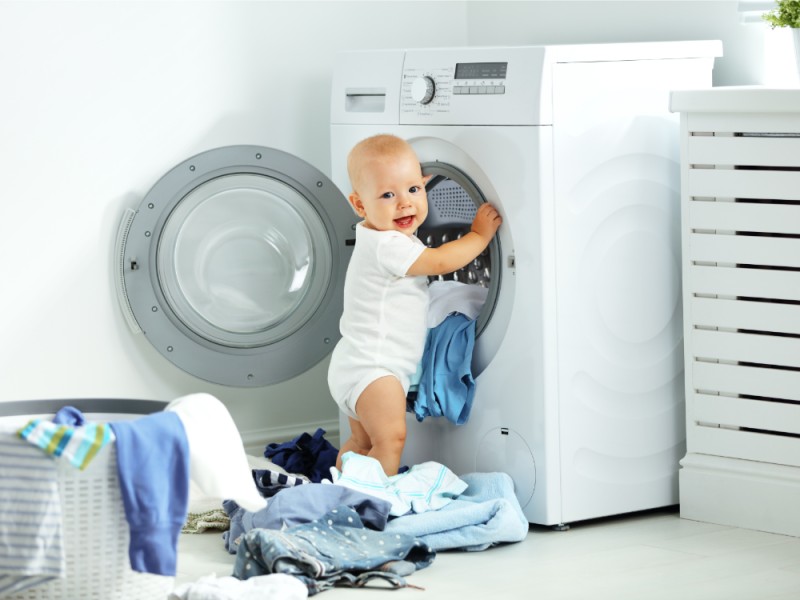 You should know the important points of washing baby clothes with a washing machine!